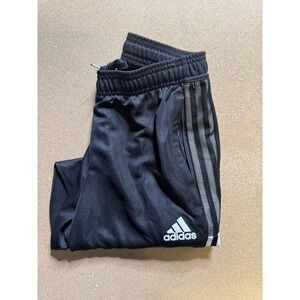 Adidas‎ Tiro Pants Mens Small Elastic Waist Tapered Ankle Zip Athletic Aeroready